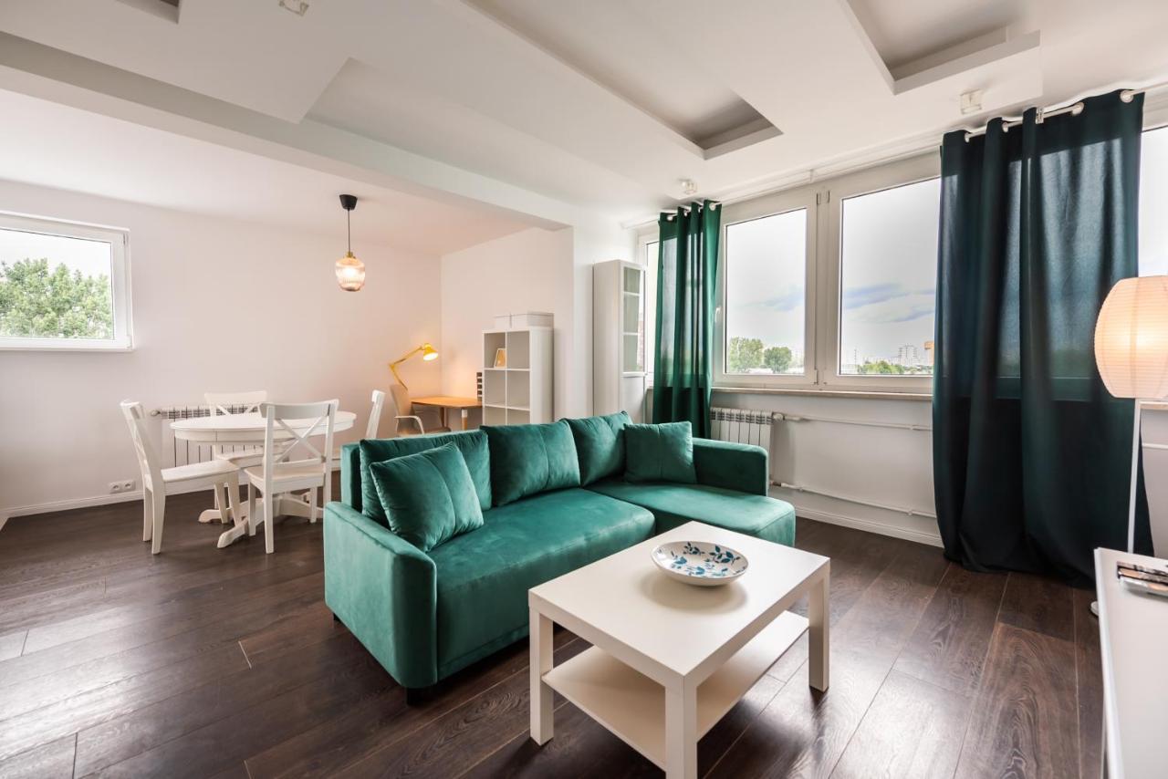 Saska Kepa Green Apartment Warsaw Exterior photo